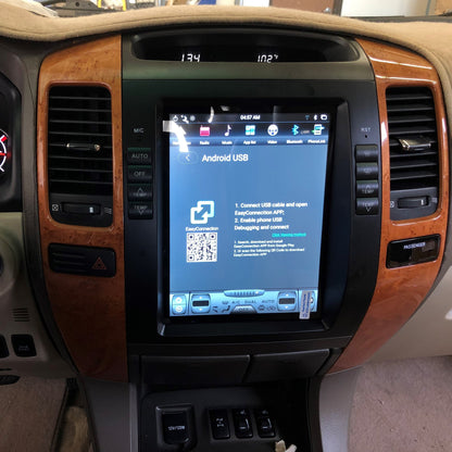 [ G6 octa-core ] 10.4" Vertical Screen Android 11 Fast boot Navigation Radio for Lexus GX 470 2003 - 2009 | Phoenix Automotive